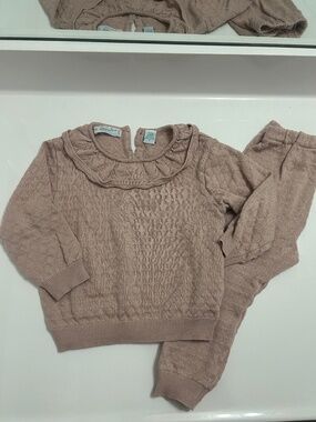 Feltman brothers quilted knit set